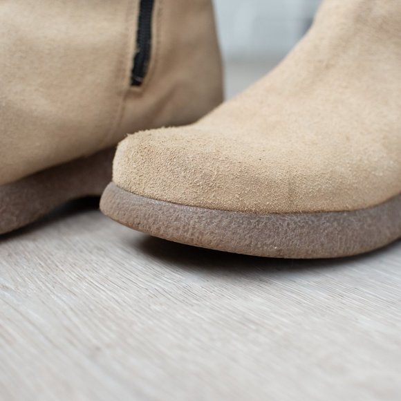 Suede tall boots made in Spain SZ 37 - Picture 5 of 16